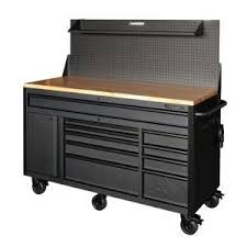 Husky Heavy Duty 61 Tum W 10 Ladars 1 Dorr Djupt Verktygskista Mobil Arbetsbank I Matt Svart W Lovtra Topp Tavla Och Hylla Hotc6110bb1m In 2020 Mobile Workbench Diy Garage Work Bench Storage