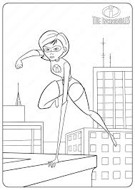 [characters featured on bettercoloring.com are the property of their. Elastigirl Action Online Coloring Pages