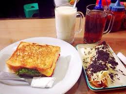 Roti bakar (grilled bread) is an indonesian street snack that consists of multi layered bread that is served toasted and often with butter, cheese (keju), ma. Roti Bakar Duti Bandung Restaurant Reviews Photos Phone Number Tripadvisor