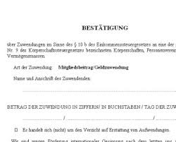 Spendenbescheinigungen muster zum gratis download 9. Spendenbescheinigung Palmlife Wissen