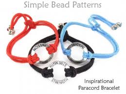 Paracord wrist lanyard made with the snake knot: Instructions For Inspirational Paracord Bracelet With A Slide Knot
