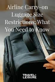 A Carry On Luggage Size Guide By Airline Luggage Sizes Carry On Luggage Carry On Bag Size