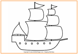 Coloring pages sheets for toddlers easy boys. Pilgrim Ship Thanksgiving Templates Thanksgiving Activities For Kids Thanksgiving Coloring Pages Thanksgiving Activity Sheets