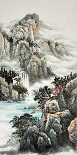  Chinese Painting For Sale Oil Paintings Artworks Drawing Feng Shui Landscape Paintin Chinese Landscape Painting Landscape Paintings Mountain Landscape Painting