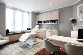 The patients should feel that the place is clean, bright so that they can relax. Youth Lab Bho Interiors