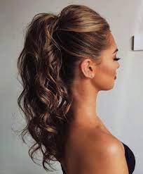 L Erickson Grab Go Pony Tube Ponytail Holder Hair Ties The Hairstyle Blog High Ponytail Hairstyles Night Hairstyles Elegant Ponytail