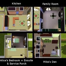 New the brady bunch house downstairs layout real inside. The Brady Bunch House With The Brady Bunch By Aussiedonna The Exchange Community The Sims 3