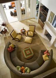 Its special circular design is guaranteed to impress your friends and family. Mediterranean Richard Drummond Davis Architects Round Living Room Round Sofa Furniture Layout