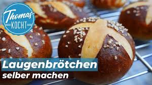 Laugenbrotchen Selber Machen In Weniger Als 2 Stunden Thomas Kocht Youtube Franzbrotchen Rezept Kochen Und Backen Rezepte Laugenbrotchen