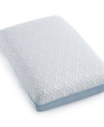 Sensorgel Advanced Icool Gel Memory Foam Standard Gusseted Pillow Pillows Bed Bath Macy S Gel Memory Foam Memory Foam Mattress Memory Foam