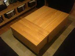 Tempered glass leg/ wodden parts: Malm Coffee Table Ikea Hackers