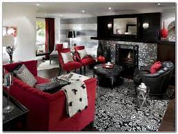 Red Black And White Living Room Designs Red Living Room Decor Black And Red Living Room Black Living Room Decor