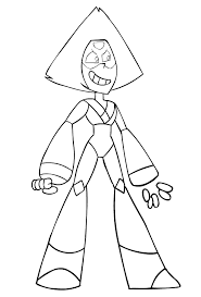 steven universe garnet + peridot fusion animation : Drawing Of Peridot Di Steven Universe Coloring Page