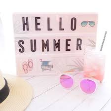 Celebrate Summer With Heidi Swapp Lightbox By Jamie Pate Jamiepate For Heidiswapp Light Box Quotes Light Box Heidi Swapp Lightbox