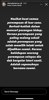 Cukup dikatakan suami dayyuts, jika dia tak cemburu istrinya jadi barang pameran kecantikan. Pilihlah Lelaki Yang Soleh Baik Agamanya Niena Baharun Nasihat Wanita Jangan Salah Pilih Suami Hijabista