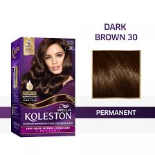Generally, hair colors are classified into dark and light in which the former is predominant. Wella Koleston Permanent Hair Color Cream With Water Protection Factor Dark Brown 30 Wella