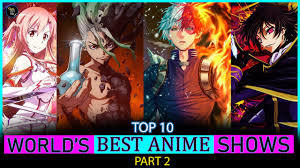 If getting mad at anime isn't your cup of tea, check out. Top 10 World S Best Anime Shows Part 2 Top 10 Most Popular Anime Shows Of All Time Youtube