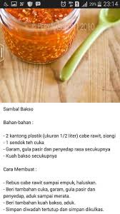 ► kukus cabai rawit dan bawang putih, haluskan. Sambel Buat Bakso Ide Makanan Makanan Pedas Resep Masakan