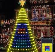 Smart RGBIC Cone Tower Christmas Tree light shop - Color ...