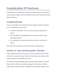 Image result for Fracture Complication