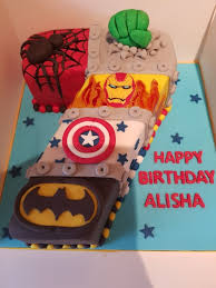 7th Birthday Cake For 7 Year Old Boy Images Avengers Number 7 Birthday Cake 7th Birthday Cakes Twin Birthday Cakes Superhero Cake