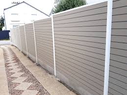 Cloture Composite Ocewood Gamme Boreale Taupe Credits Portail Plus Vannes Cloture Bois Cloture Maison Cloture Jardin