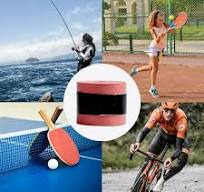 ElainilyeRacket Grip Tape, Non Slip Tennis Grip, Sweat Absorbing Handle  Wrap, for Badminton Fishing Rod Baseball Bat‌