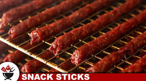 Smoked Snack Sticks Recipe Youtube