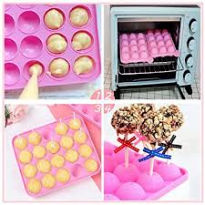 Cake pops recipe using silicone mould. Buy 20 Cavity Silicone Cake Pop Model Baking Cake Pops Kit For Candy Chocolate Lollipop Cake Mold With 100 Cake Pop Sticks 100 Treat Bags 100 Twist Ties In Mix Colors Online In Vietnam B08bnfkfqm