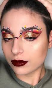 Awesome Christmas Makeup Tips For New Year Eye Makeup And More For 2019 Page 6 Of 43 Ladiesways Com Women Hairstyles Blog Disney Eye Makeup Christmas Makeup Eye Makeup