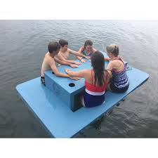 Sam S Club Is Selling A Floating Picnic Table That Puts Pool Floats To Shame In 2020 Floating Picnic Table Pool Floats Giant Pool Floats