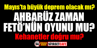 Büyük i̇stanbul depremi ne zaman olacak? Mayis Ta Buyuk Deprem Olacak Mi Ahbaruz Zaman Feto Nun Mu Oyunu