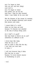 As Deep As The Ocean Is Between Us So Is My Love For You The Parenthesis Long Love Poems True Love Poems Love Poems