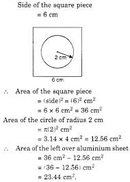 Will the sprinkler water the entire garden? Ncert Solutions For Class 7 Maths Chapter 11 Perimeter And Area Ex 11 3