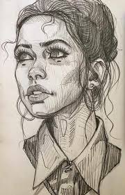 Kunst Illustration Kizze Kunstgruppentafel Linie Gesicht Portrat Face Drawing Gesicht Illustratio Art Drawings Sketches Sketches Portrait Drawing