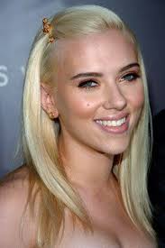 Pictures Photos Of Scarlett Johansson Blonde Hair Dark Eyebrows Dark Eyebrows Dark Blonde Hair