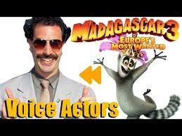 Top 20 quotes with sound clips by. Madagascar 3 Voice Actors And Characters Youtube