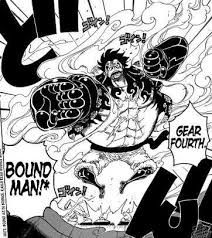 So far we've seen three forms of luffy's gear 4, bounce man, tank man and snake man. 4th Gear Snake Man One Piece Amino