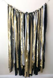 Black And Gold Backdrop Black And Gold Hanging Newyearseve New Years Eve Backdrop In 2019 Great Gatsby Party Decorations Black Gold Party New Years Eve Party