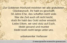 Glückwünsche Zur Goldenen Hochzeit Texte Gratulation Und Wünsche