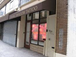 For those lucky enough to score an appointment, don't request an aztec sun sacred rose tattoo sacred rose's san francisco shop was so popular and her rent so expensive, owner karen roze chose to close it and open two. Diving Swallow Tattoo Oakland Ca Tattoo Shops Parlors On Waymarking Com