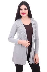 Tas Boncuk Islemeli Gri Buyuk Beden Hirka Hirkalar Kadin Hirka