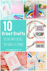 10 Cricut Crafts To Make Using Materials You Have At Home Giggles Galore It's cricut and zooey this, cricut and. 10 cricut crafts to make using