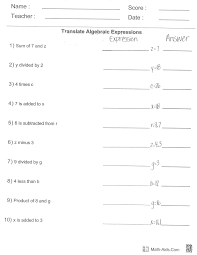 One fourth of a number is 8. Mrs White S 6th Grade Math Blog Reading Writing And Evaluating Algebra Writing Algebraic Expressions Algebraic Expressions Evaluating Algebraic Expressions