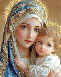 We fly to thy protection , O holy Mother of God , protect us always from  all dangers, O glorious and blessed Virgin . Amen