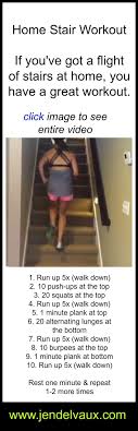 Jen Delvaux Stairs Workout Fitness Body Exercise