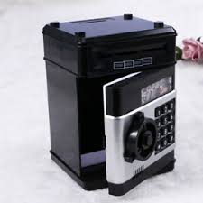 More than 10 available / 12 sold. Automatic Piggy Bank Atm Password Money Box Cash Coins Saving Electric Deposit Ebay