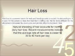 The age of onset for male pattern baldness can be additionally men should attempt to get 80 grams of protein a day with no more than 30 grams per meal. Hair Loss And Treatment M Ansari Hair Loss