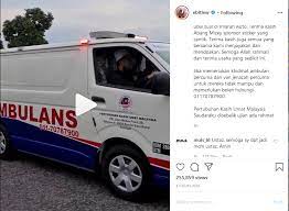 Ustaz ebit melihat peralatan van ambulans. Terima Kasih Ustaz Ebit Dulu Van Jenazah Kini Ambulans Pula Kitareporters Semua Boleh Jadi Reporter