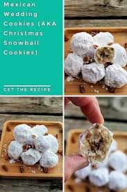 It isn't christmas without dozens and dozens of cookies coming out of the oven to take to friends, to give as gifts, and share at the table around the holidays. Mexican Wedding Cookies Aka Christmas Snowball Cookies